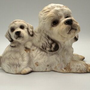 Ceramic Dog Figurine